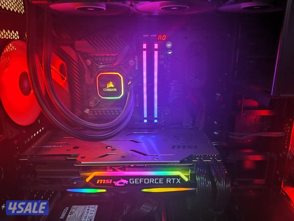 للبيع بيسي قوي يشغل كل العاب 2080 super0