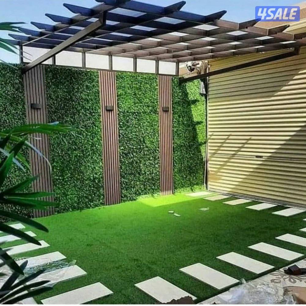 بيع وشراءالثيل الطبيعي وتركيب الصناعي وبديل الخشب زرع جميع انواع الورو1