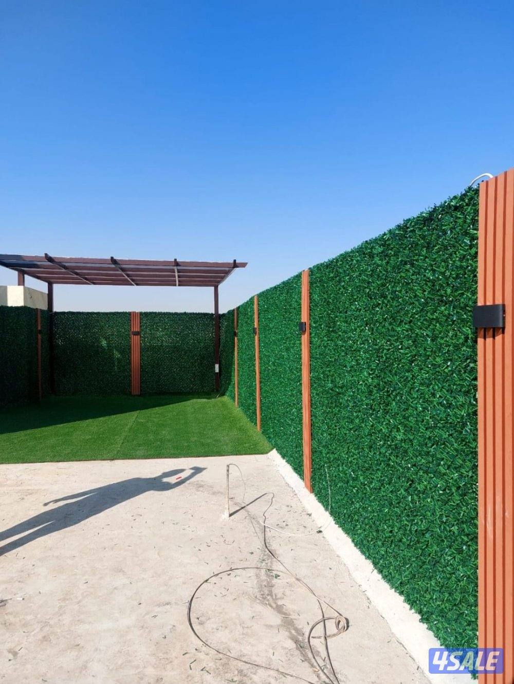 بيع وشراءالثيل الطبيعي وتركيب الصناعي وبديل الخشب زرع جميع انواع الورو2