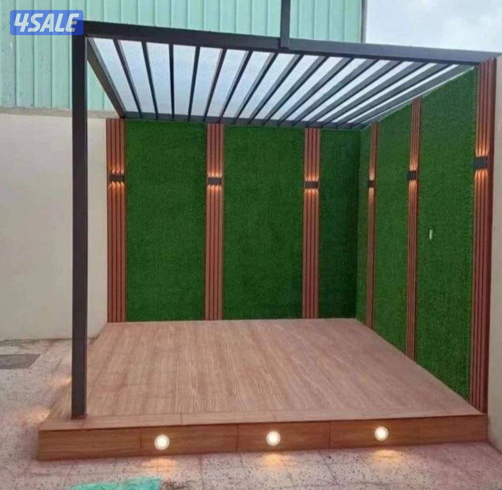 بيع وشراءالثيل الطبيعي وتركيب الصناعي وبديل الخشب زرع جميع انواع الورو5