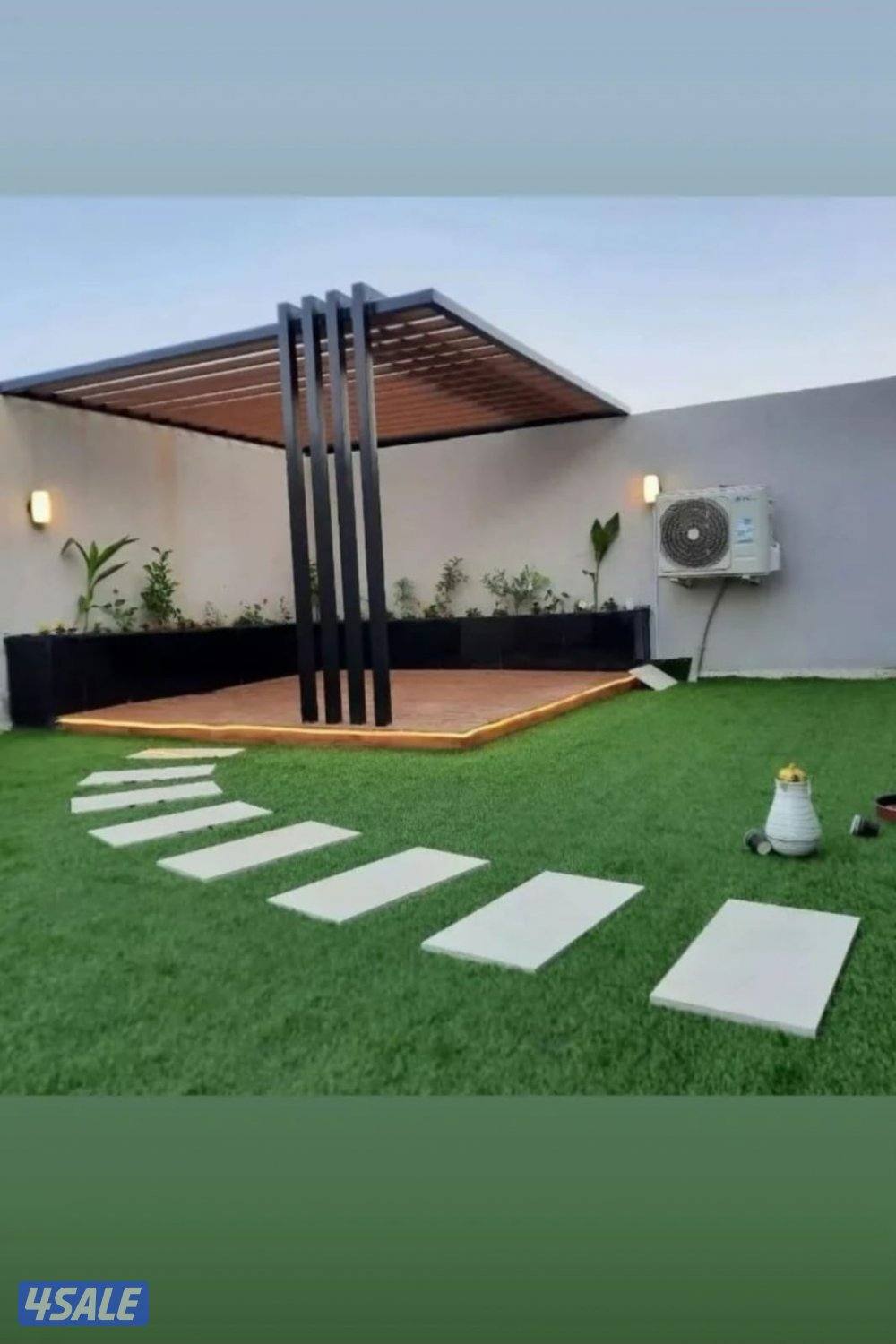 بيع وشراءالثيل الطبيعي وتركيب الصناعي وبديل الخشب زرع جميع انواع الورو11