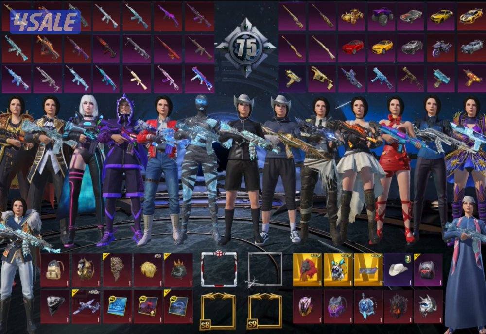 للبيع حساب ببجي العالميه0