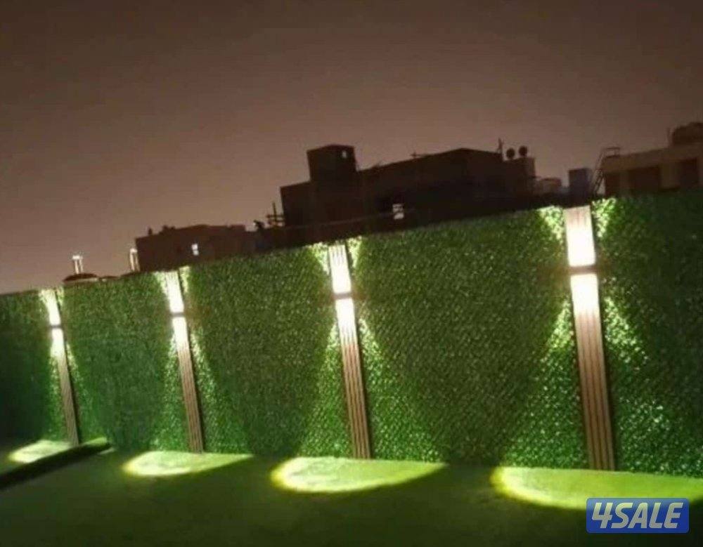 تنسيق الحدائق وتركيب السور التركي وتيل صناعي وطبيعي وشبكات الري1