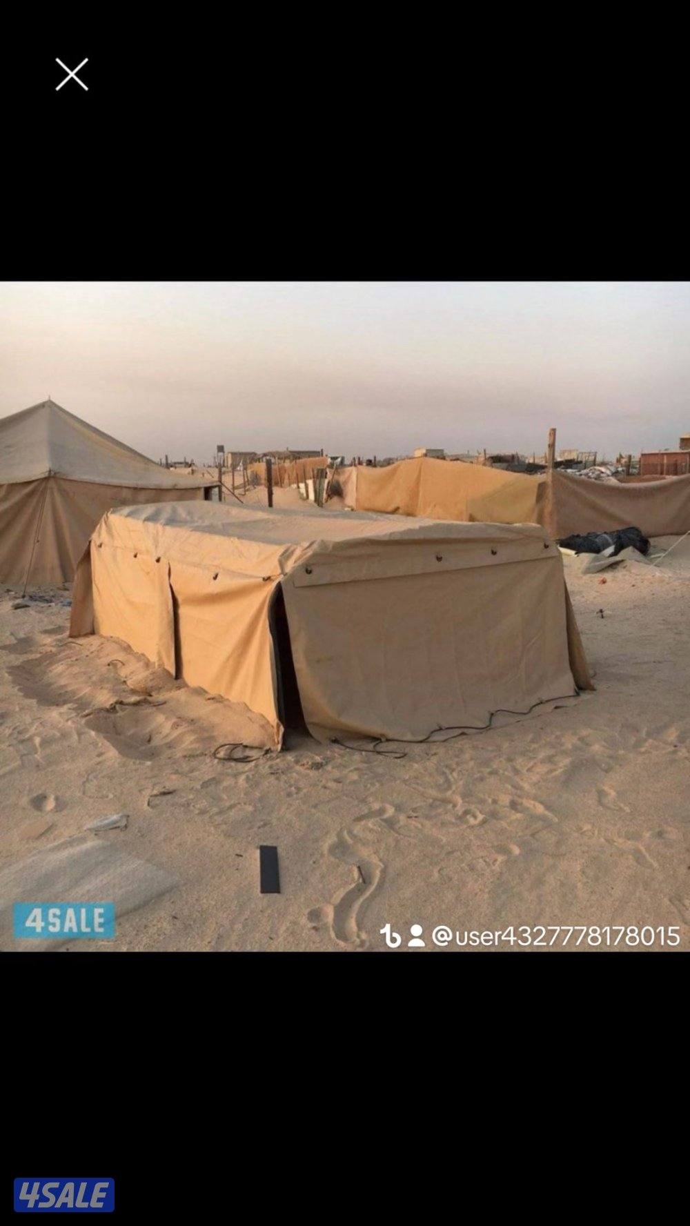 خيام الجيش عليها عروض وذريات وطربال9