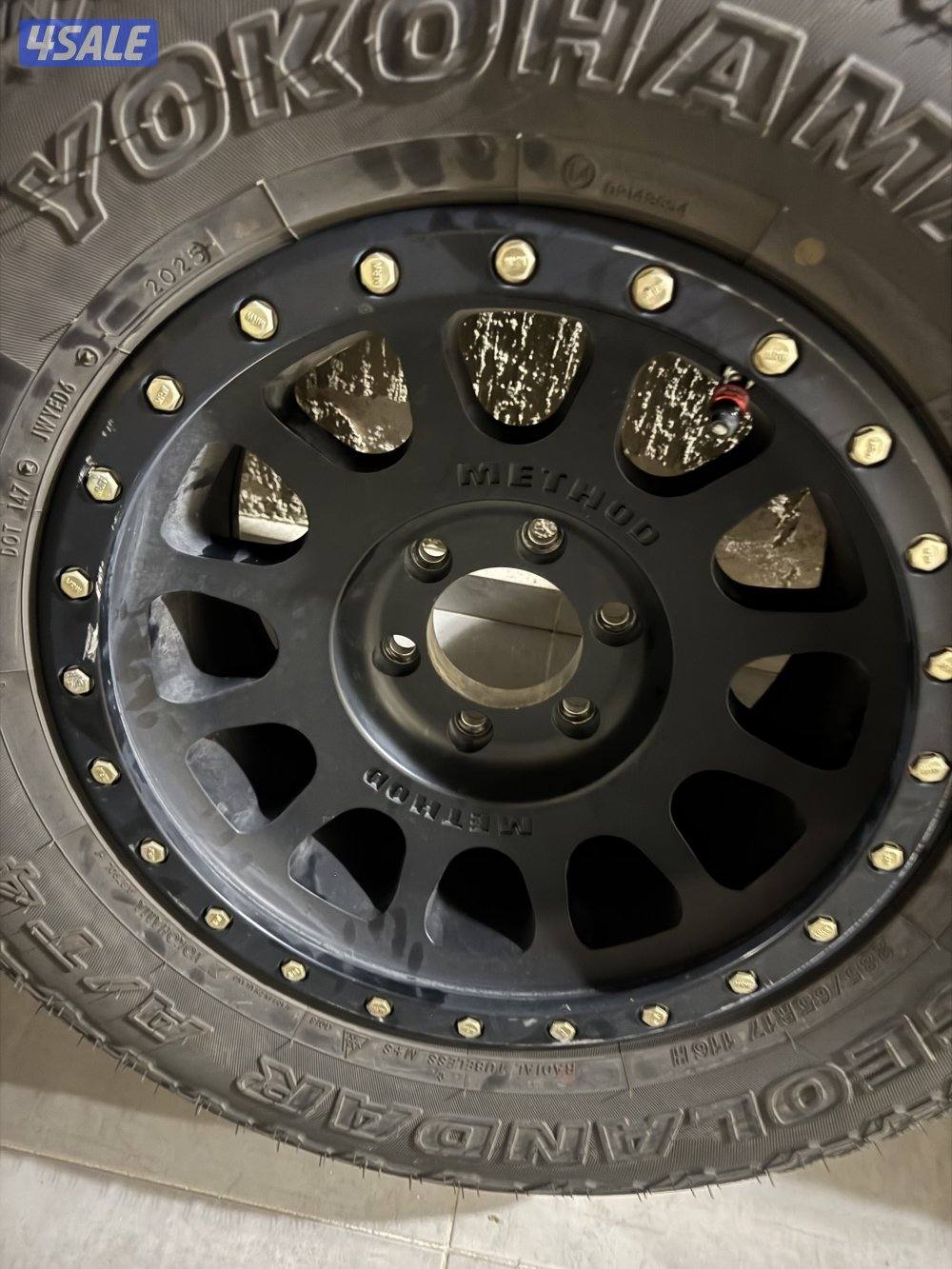 للبيع رنقات ميثود اصليه من orp و تواير يوكاهما2