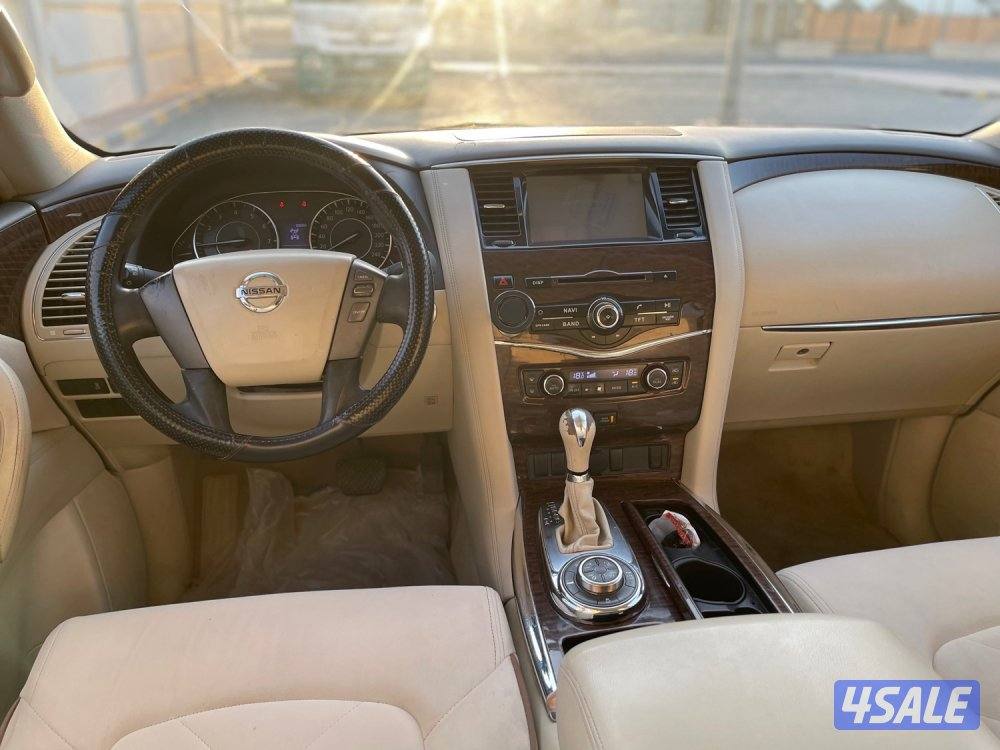 نيسان باترول SE  فحص جير مكينه فقط بدي قطّعه وحده6