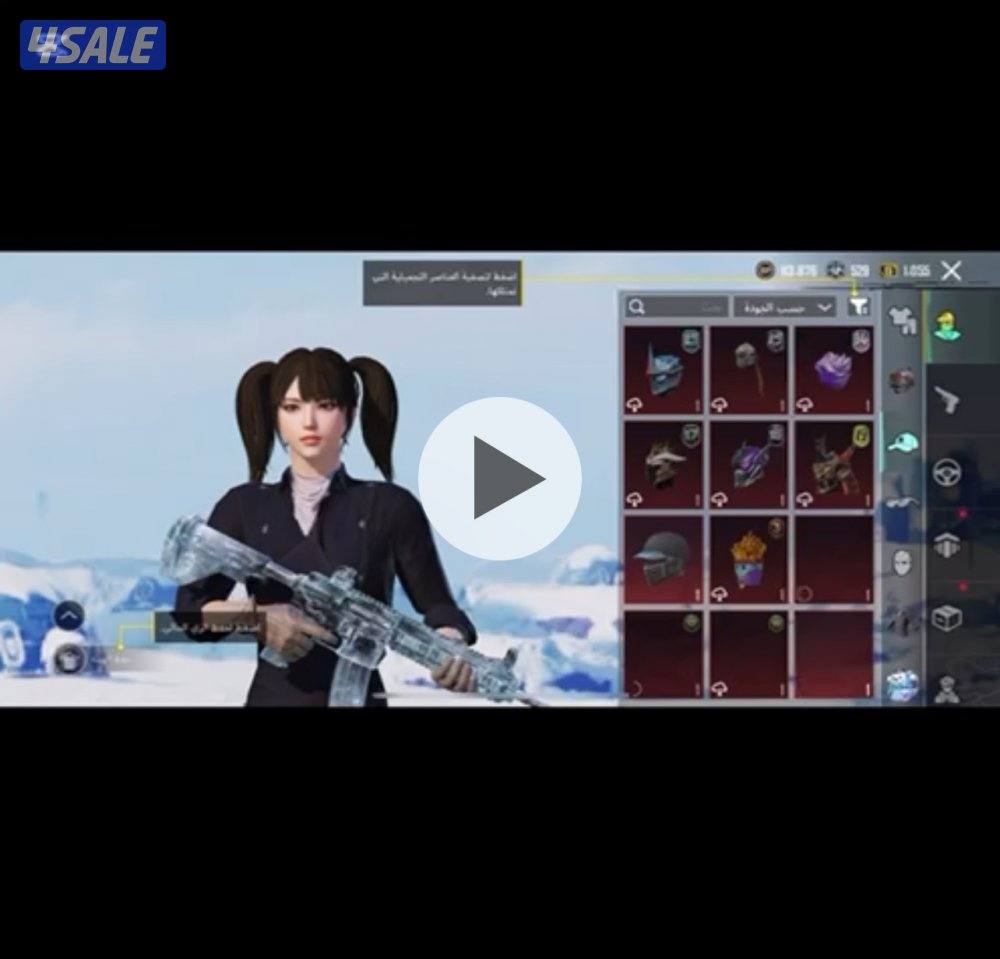 حساب ببجي اسلوب خرافي امفور ثلجي كيل مسج يوامبي الفرعون شكل متقدم2