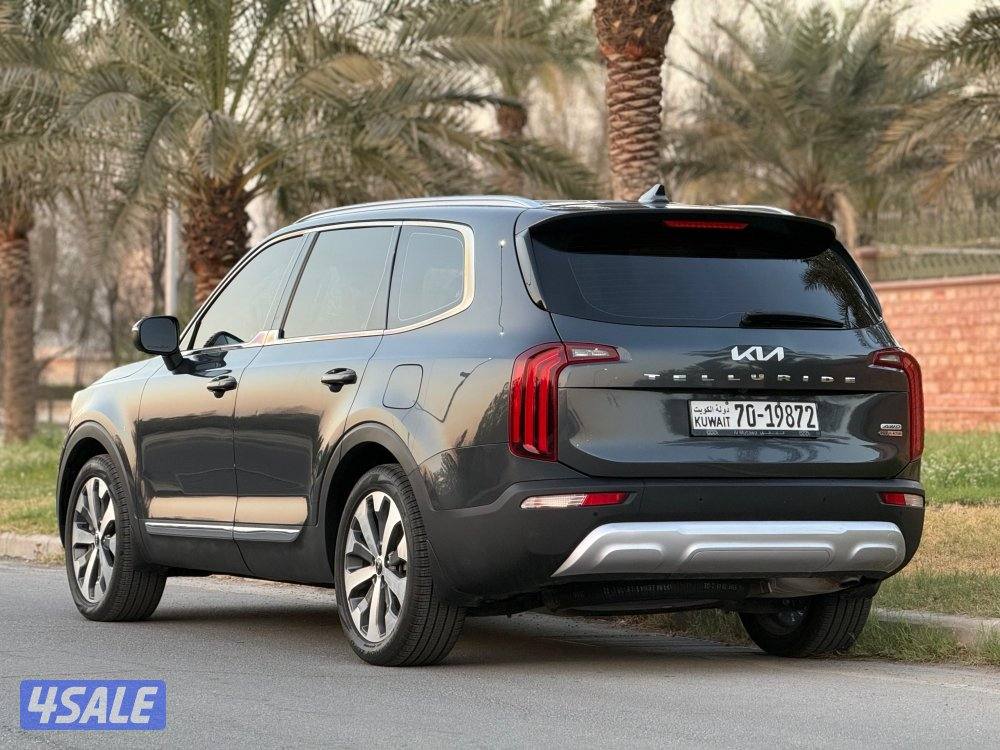 كيا تيلورايد موديل 2022 الفل اوبشن بحالة ممتازة جداا3