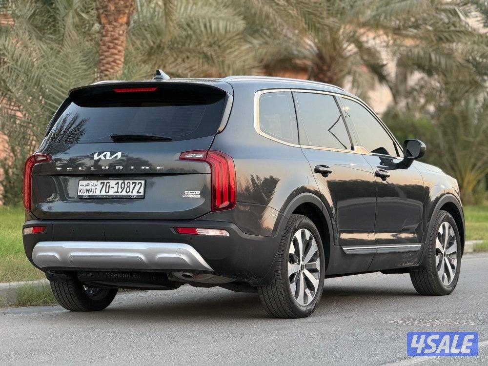 كيا تيلورايد موديل 2022 الفل اوبشن بحالة ممتازة جداا5