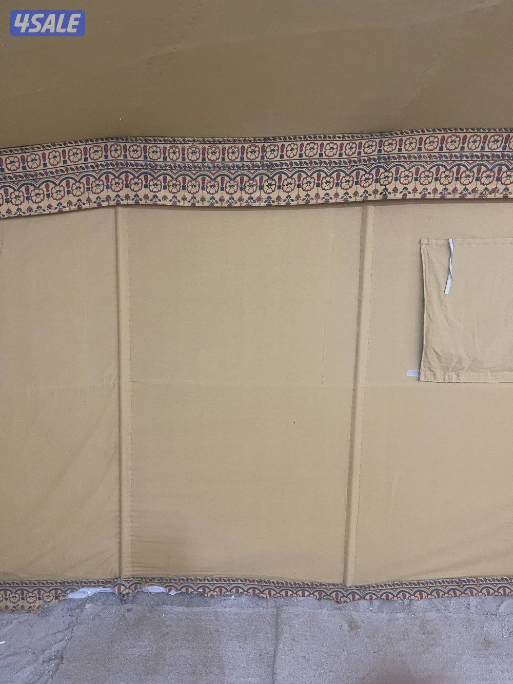 خيمه النمران 12✖️6 جملون نظيفه15