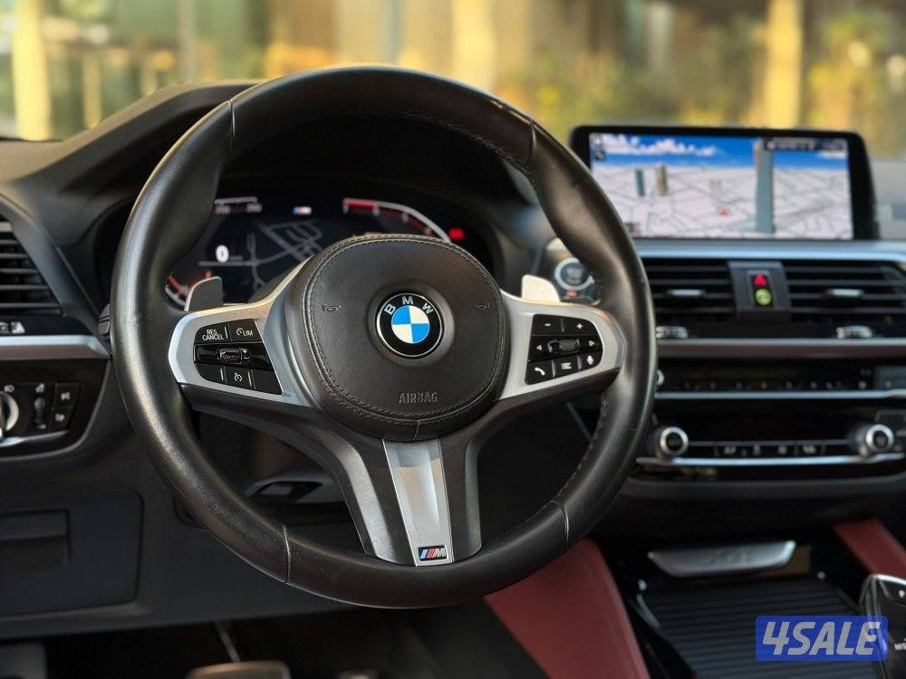 بي ام دبليوX4 موديل2021 عداد80الف وارد الغانم تحت الكفاله ،سيرفس منتظم5