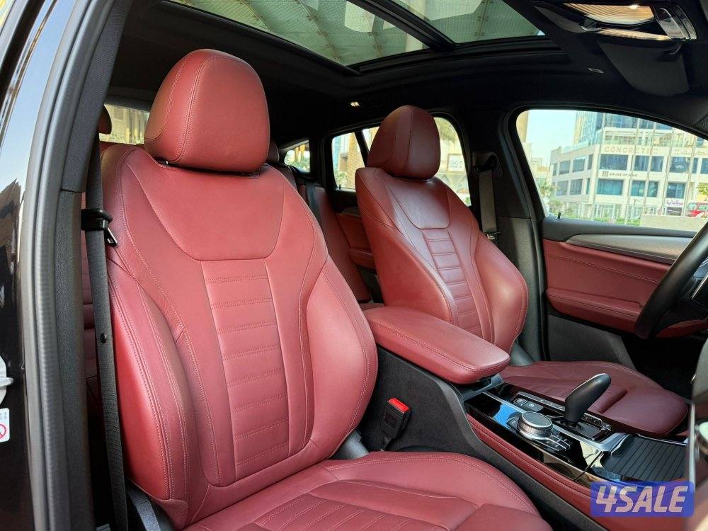 بي ام دبليوX4 موديل2021 عداد80الف وارد الغانم تحت الكفاله ،سيرفس منتظم7