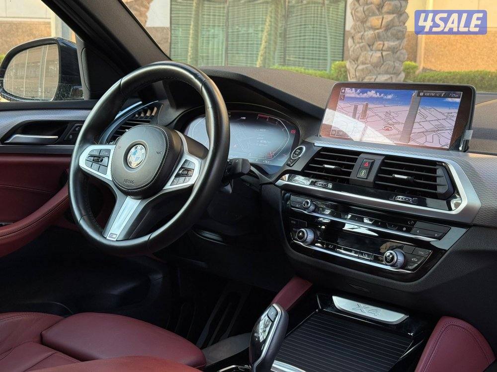 بي ام دبليوX4 موديل2021 عداد80الف وارد الغانم تحت الكفاله ،سيرفس منتظم11