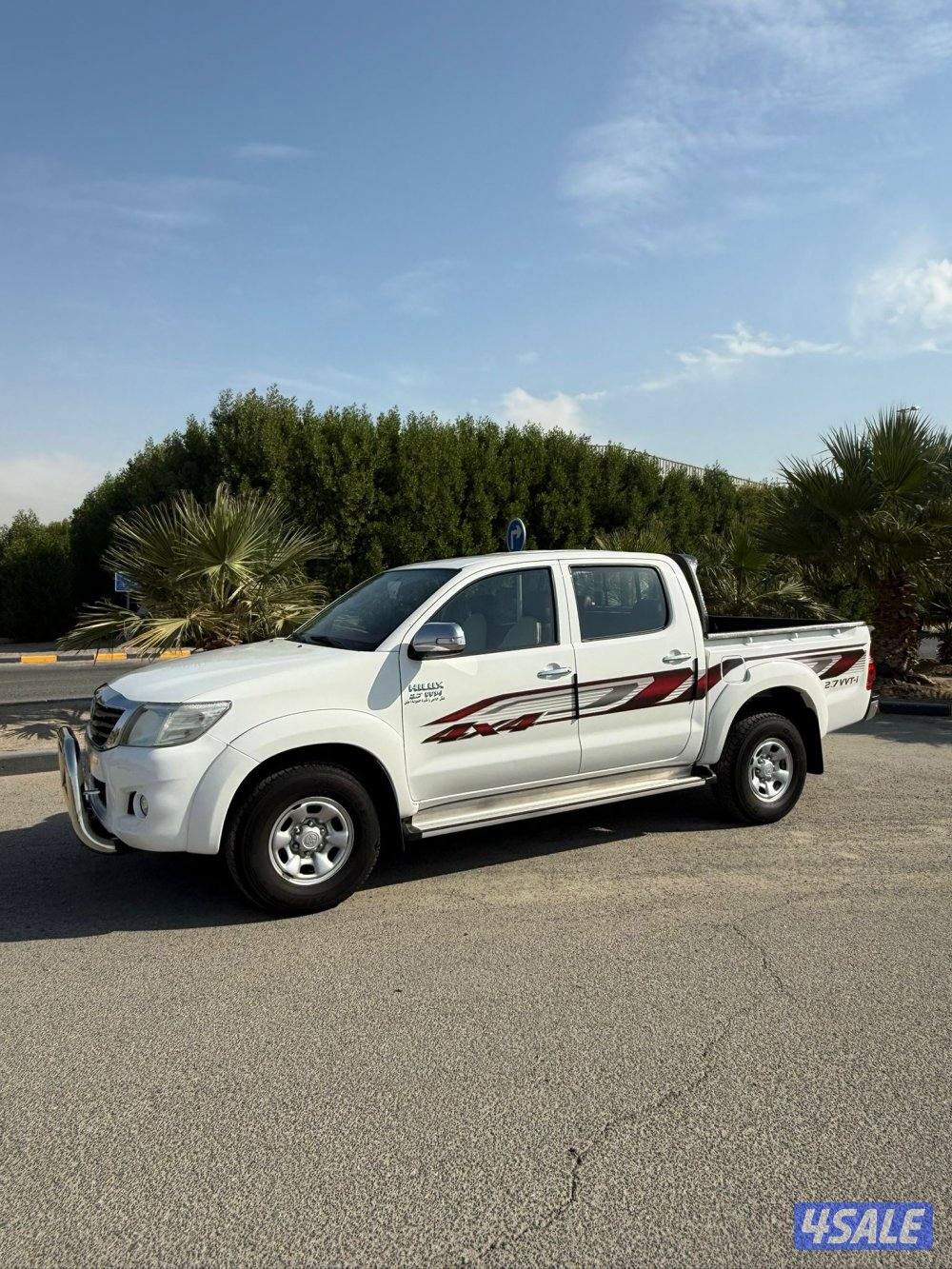 هايلكس 2012 دبل جير عادي بحاله الوكاله عداد 121 الف0