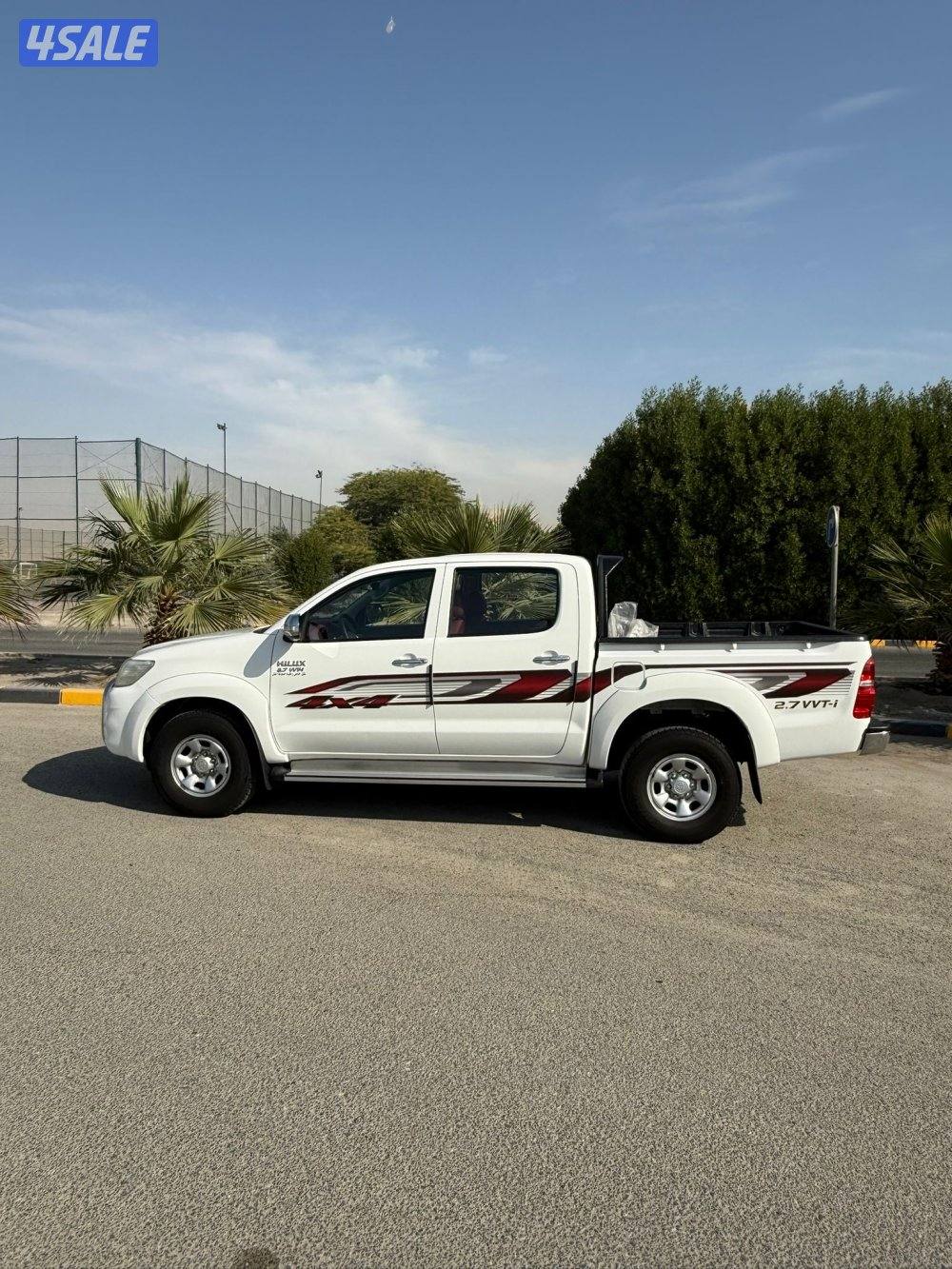 هايلكس 2012 دبل جير عادي بحاله الوكاله عداد 121 الف3