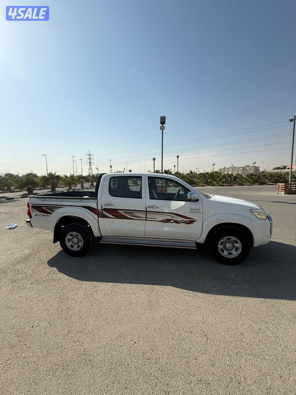 هايلكس 2012 دبل جير عادي بحاله الوكاله عداد 121 الف4