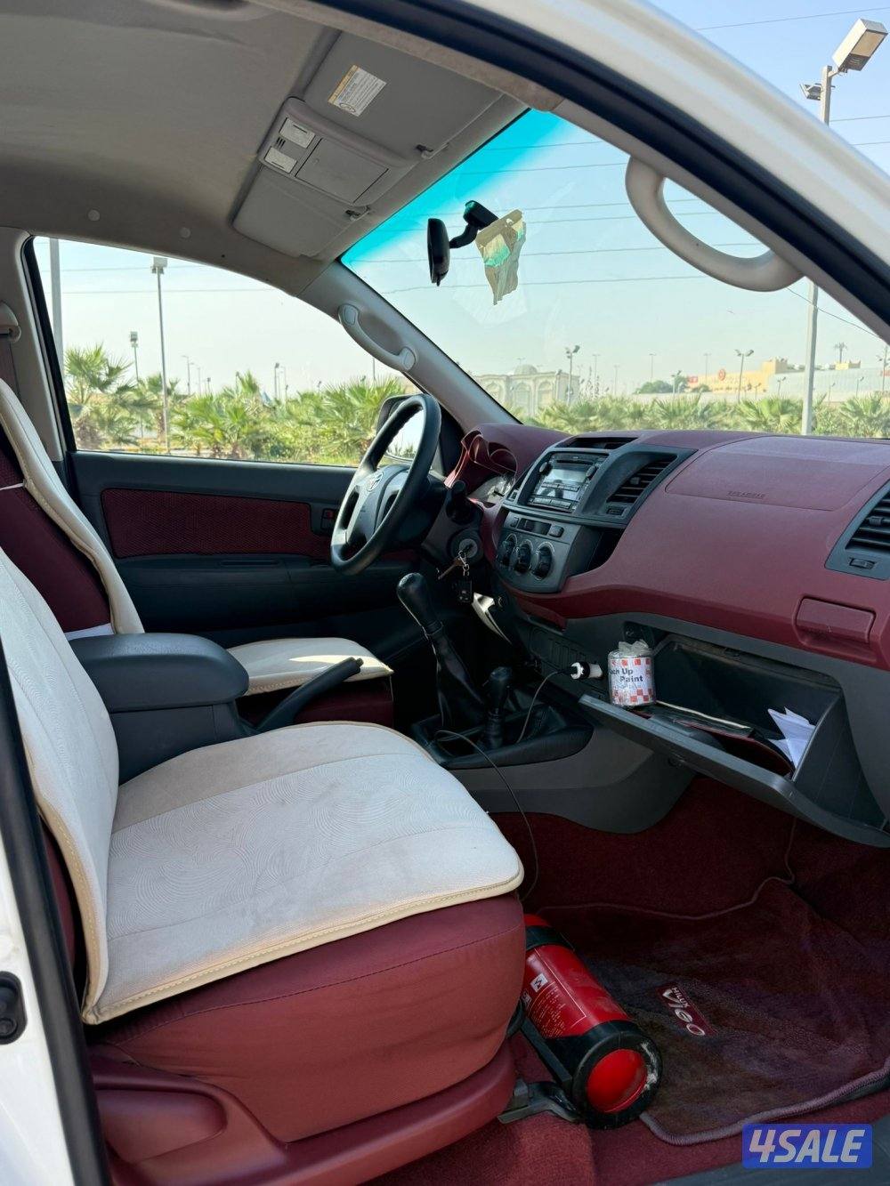 هايلكس 2012 دبل جير عادي بحاله الوكاله عداد 121 الف9