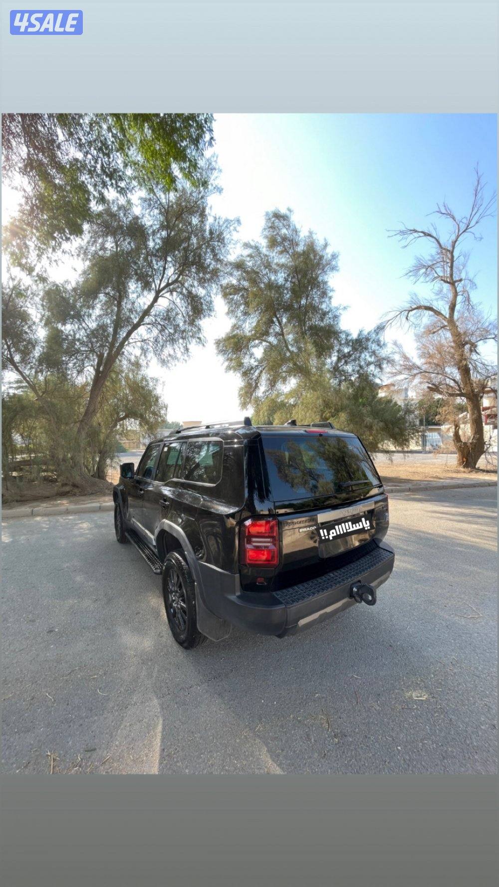 للبيع برادو 2024بحالة وكاله درجه الثانيه الممشى39شرط الفحص ب كامل ✔️4