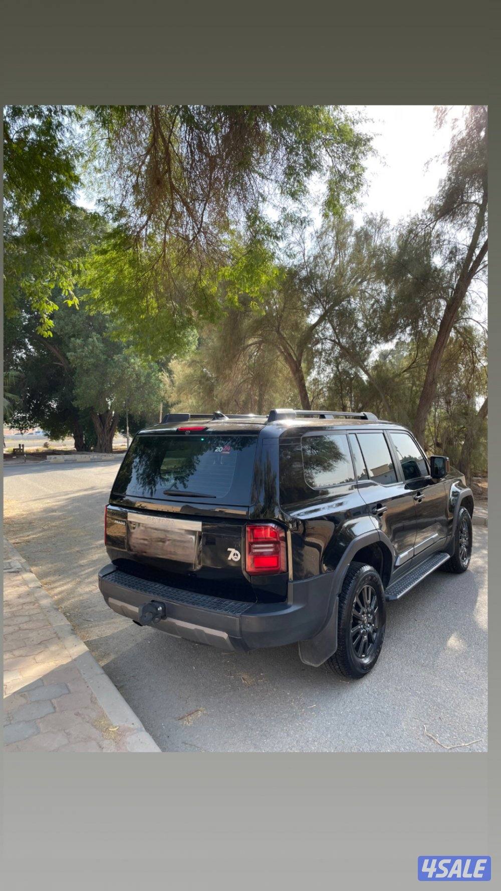 للبيع برادو 2024بحالة وكاله درجه الثانيه الممشى39شرط الفحص ب كامل ✔️5