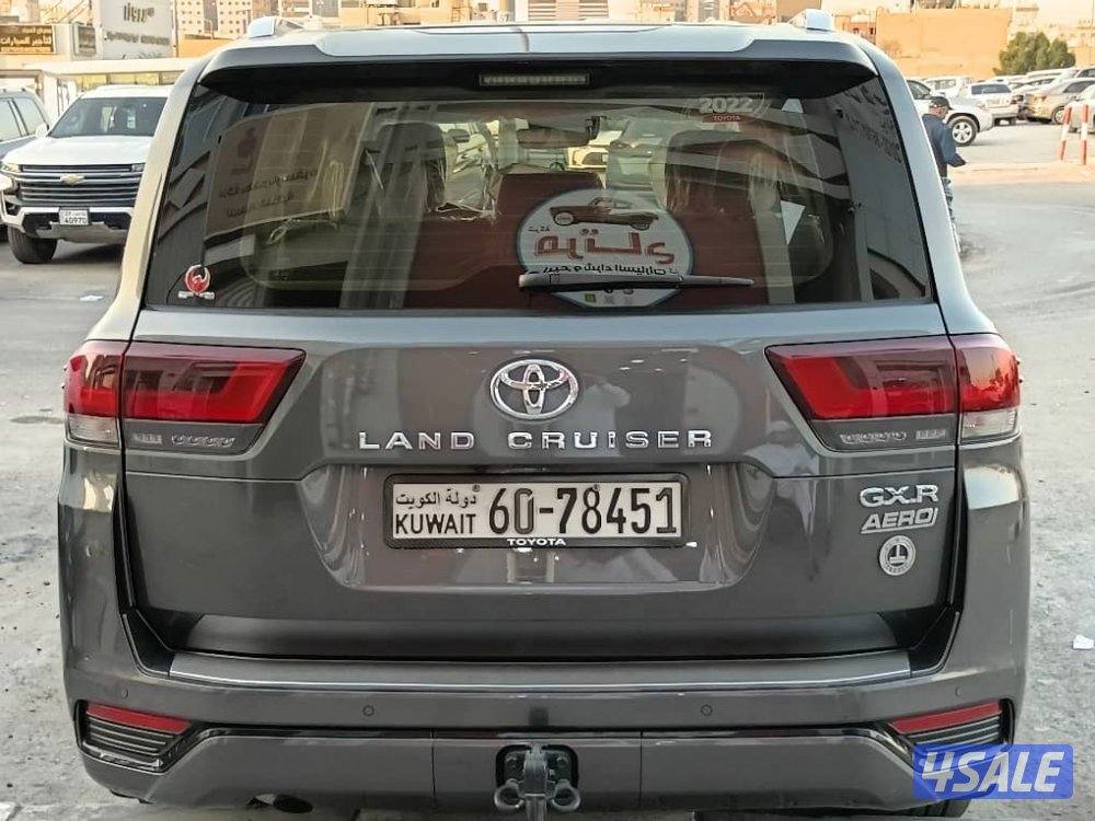 لاند كروزر GX.R ايرو وارد الساير موديل 2022 صبغ الوكالة شرط الفحص3