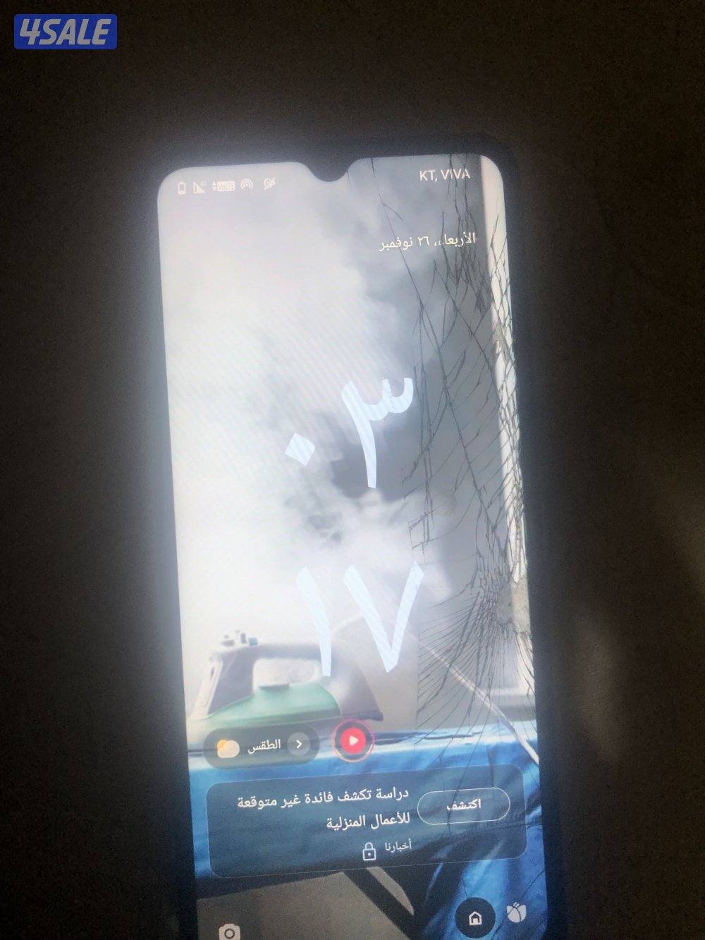 سلام عليكم للبيع Redmi A3 نظيف استعمال خفيف بس فيه ويا كرتونه2