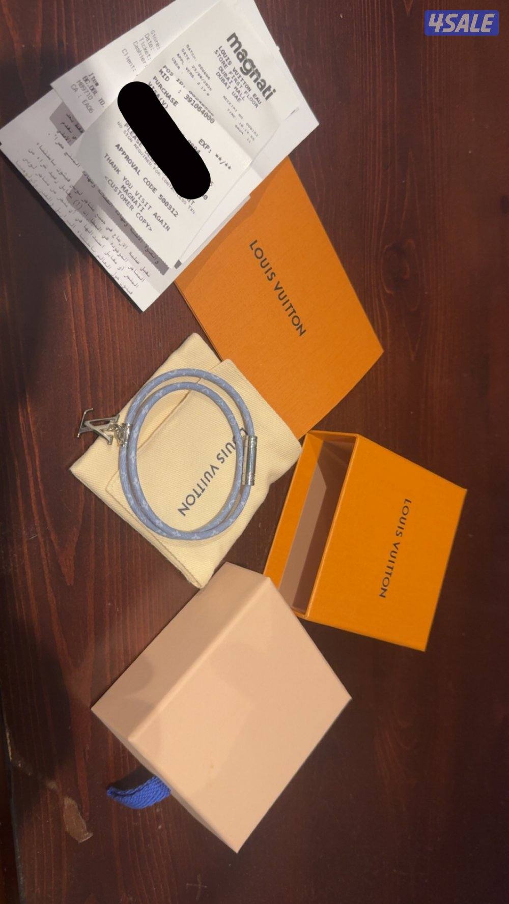 LV braclet brought from dubai boutique worn 3 times has box and bill1