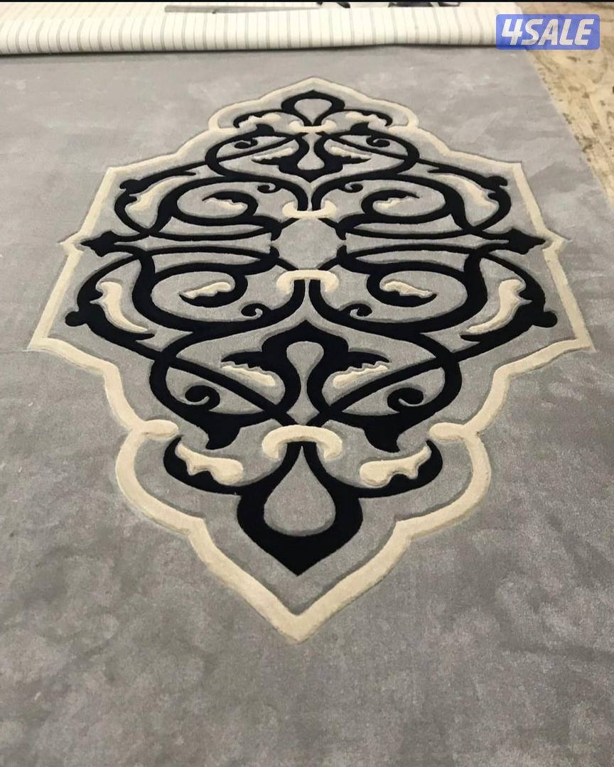 سجاد باركيه ثيل صناعي ستائر و مساند ونقش سجاد حفر يدوي3