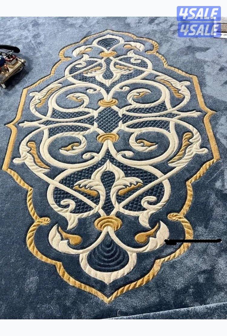 سجاد باركيه ثيل صناعي ستائر و مساند ونقش سجاد حفر يدوي0