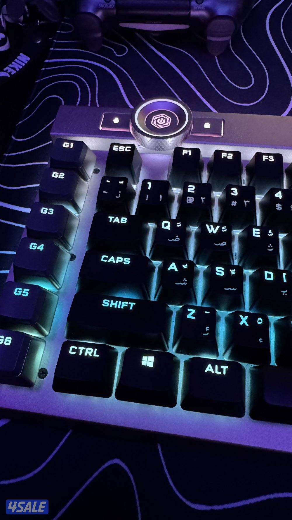 كيبورد corsair k100 سعره جديد 80 دينار1