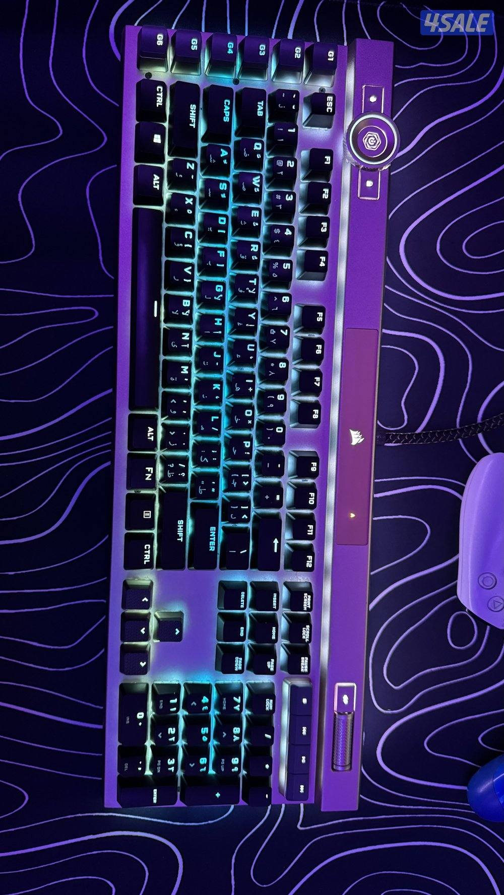 كيبورد corsair k100 سعره جديد 80 دينار2