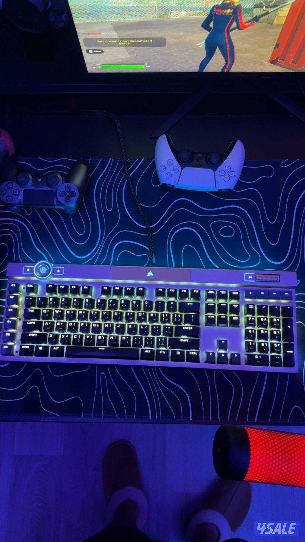 كيبورد corsair k100 سعره جديد 80 دينار3