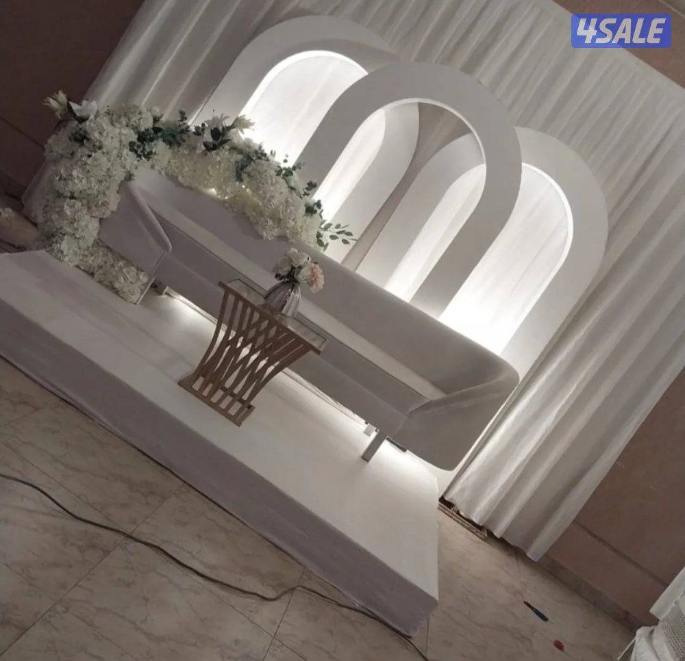 تأجير زينة افراح  وكراسي9