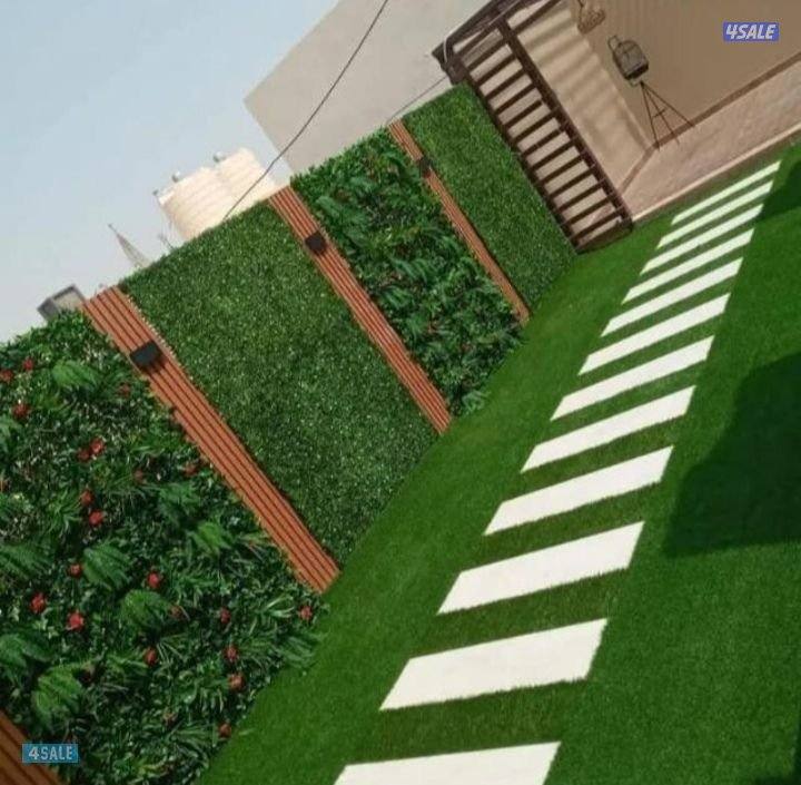 بيع تيل طبيعي  حق الحدائق تركيب ثيل صناعي سور تركي تيل طبيعي1