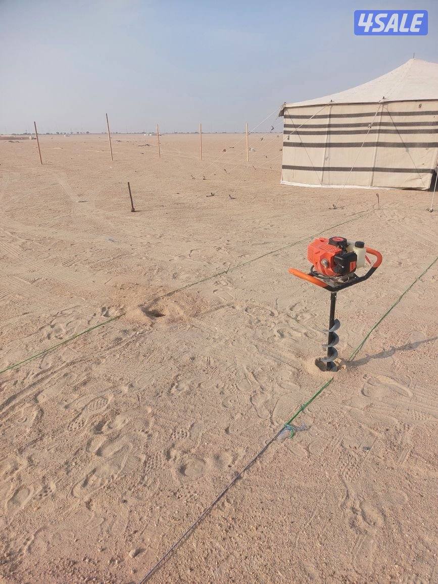 حفر ركايز تركيب اسوار مخيمات2