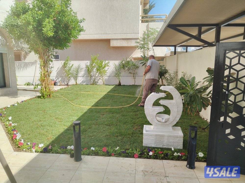 تنسيق حدائق مبيعات الثيل الصناعي والطبيعي  بأقل الأسعار0