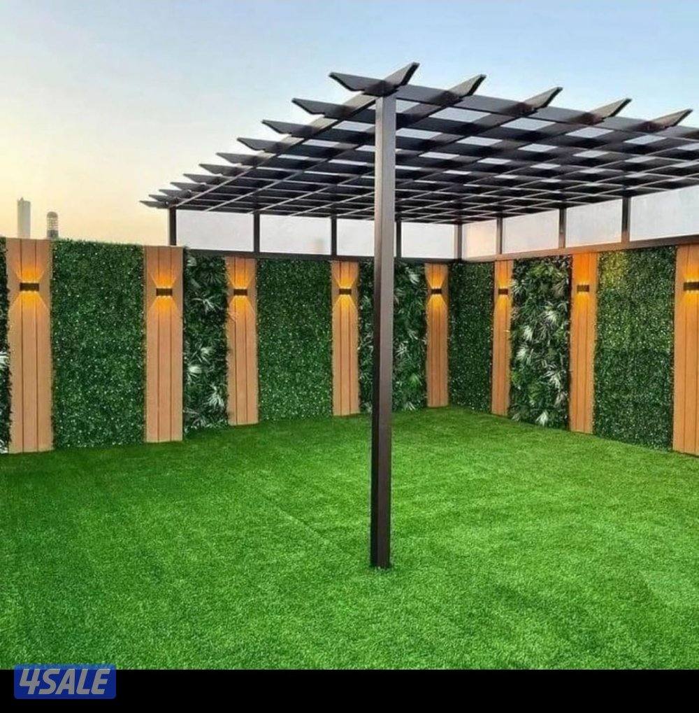 تنسيق حدائق مبيعات الثيل الصناعي والطبيعي  بأقل الأسعار7