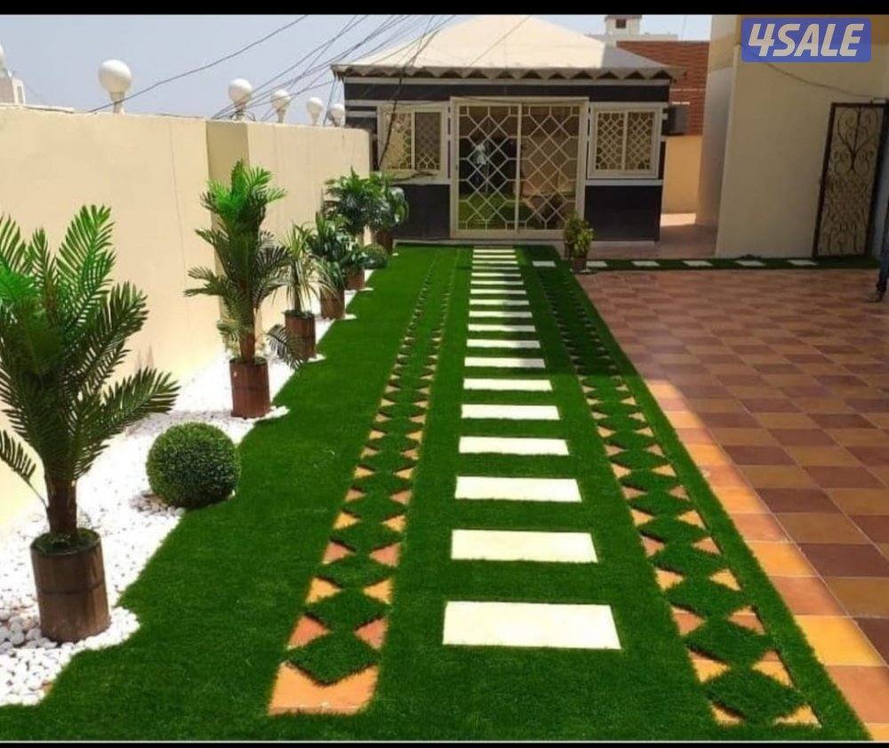 تنسيق حدائق مبيعات الثيل الصناعي والطبيعي  بأقل الأسعار8