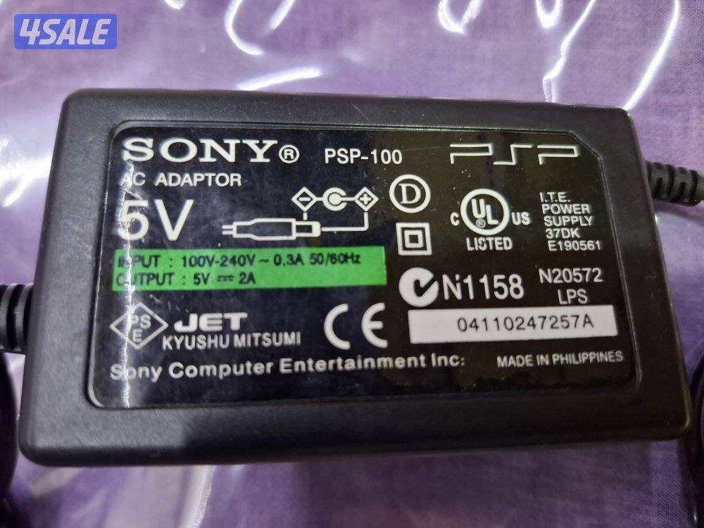 PSP SONY CHARGER PSP-100 CHARGER FOR PSP P1000/P2000/P30000