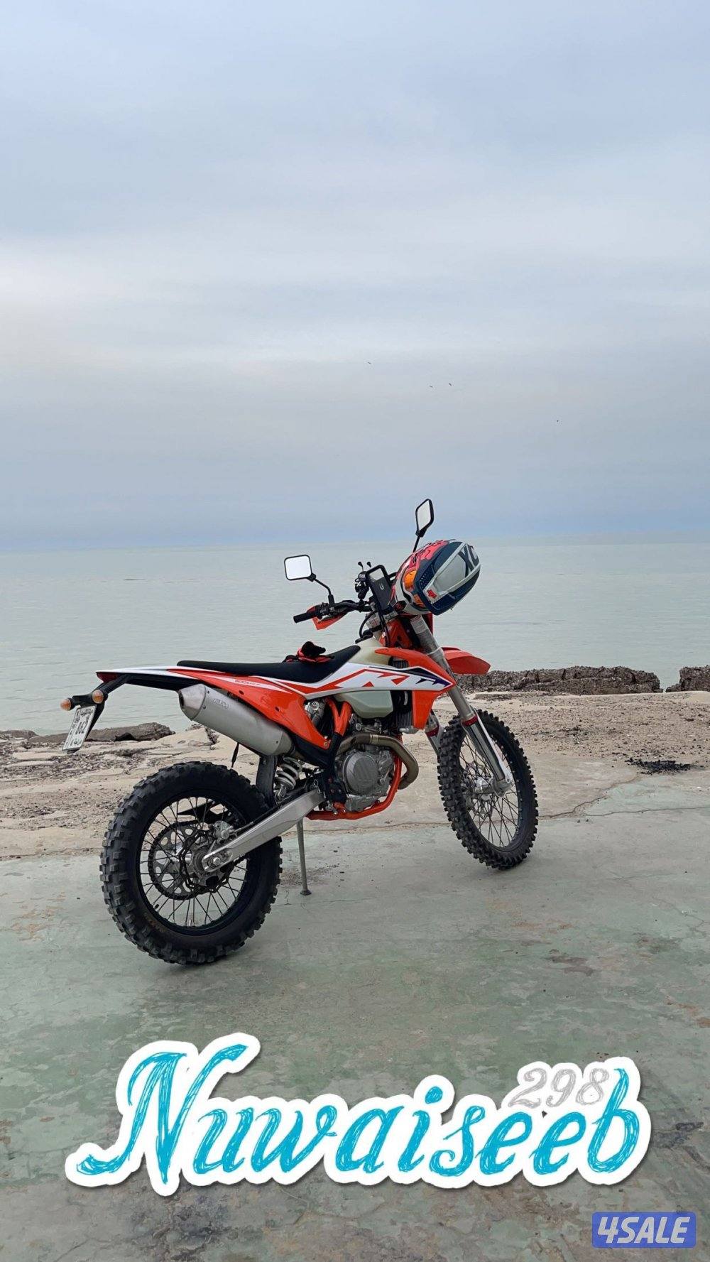 للبيع سيكل KTM 500 موديل 2023 ملوح من المرور ماشي 50 سيكل نظيف ومخزن.2