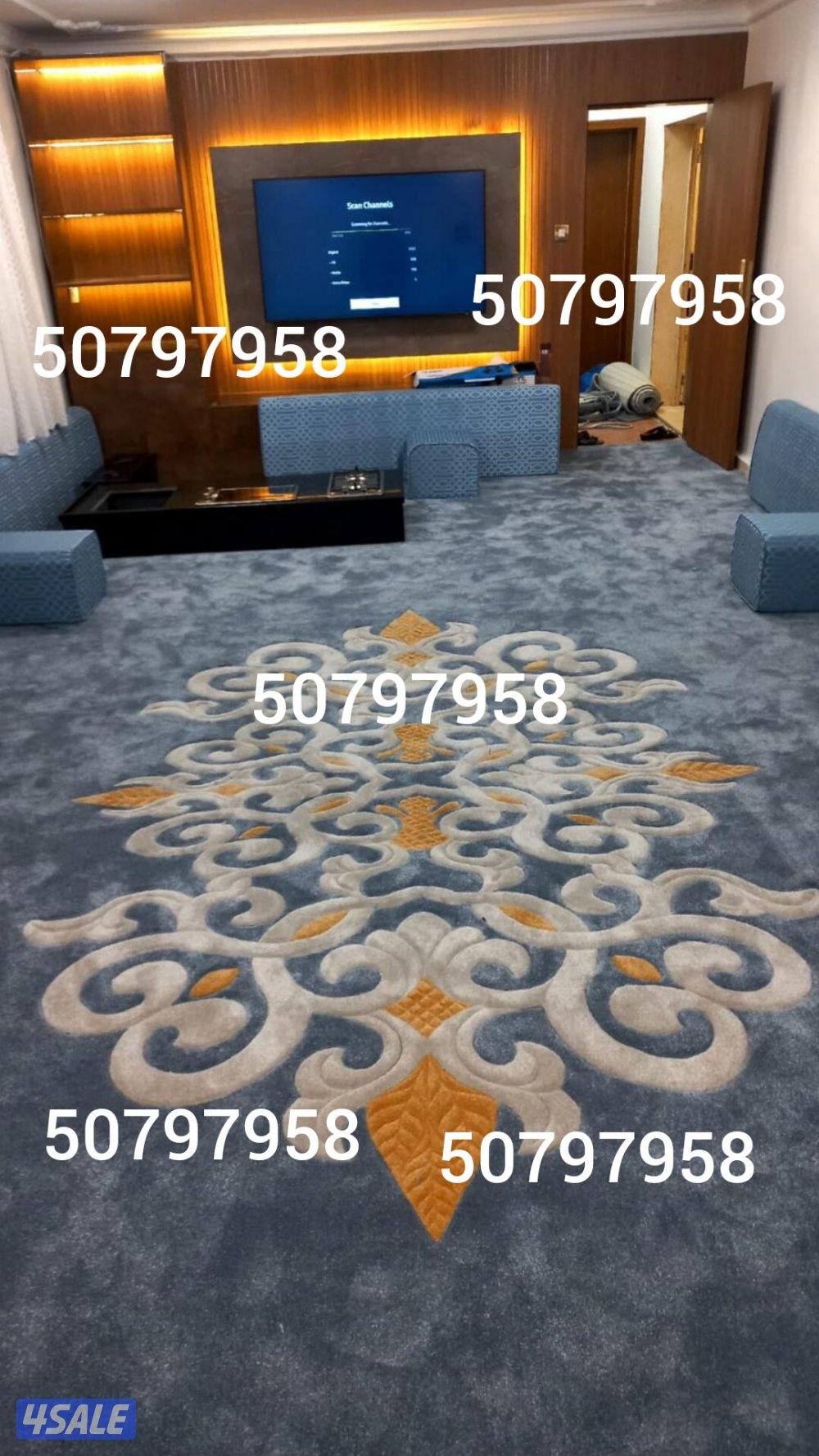 سجاد باركيه ثيل صناعي ستائر و مساند ..................................1