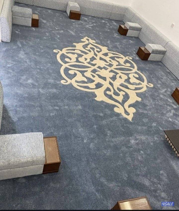 افضل انواع السجاد تركي سعودي نقشات حفر ثيل مساند سادة مشجر9