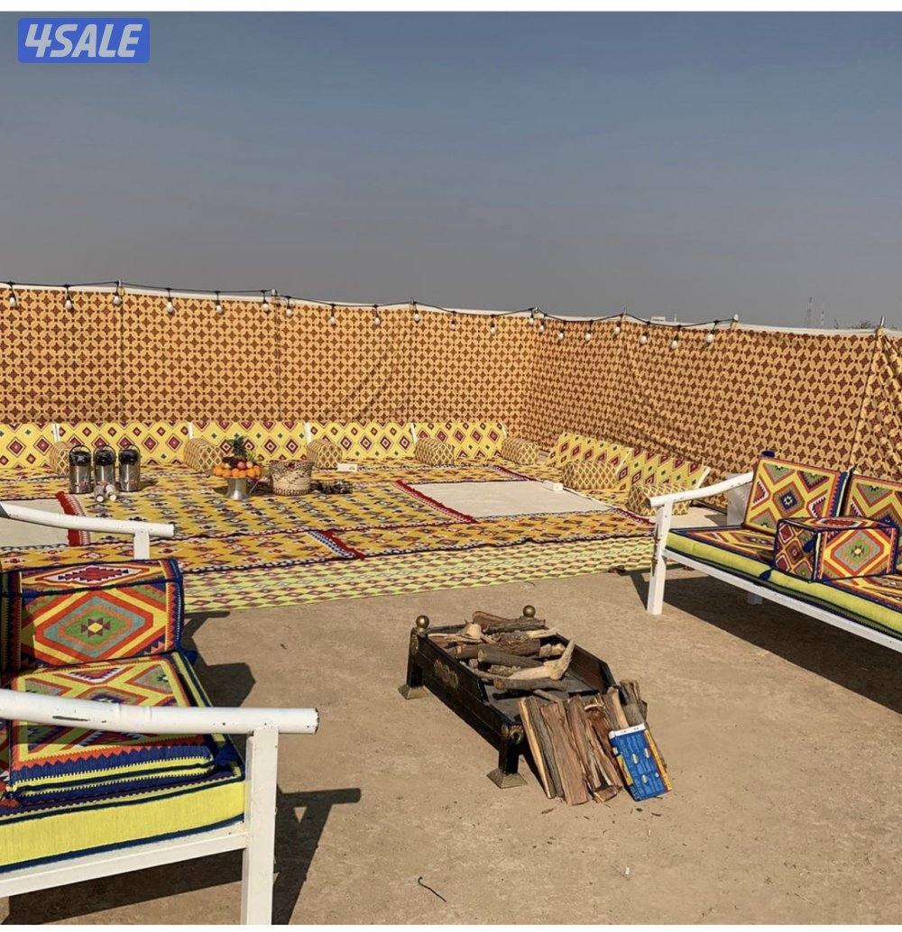 للايجار مخيم على البحر  ( كشتة متنقل ) كل شي جديد وشغل راقي 🏖0