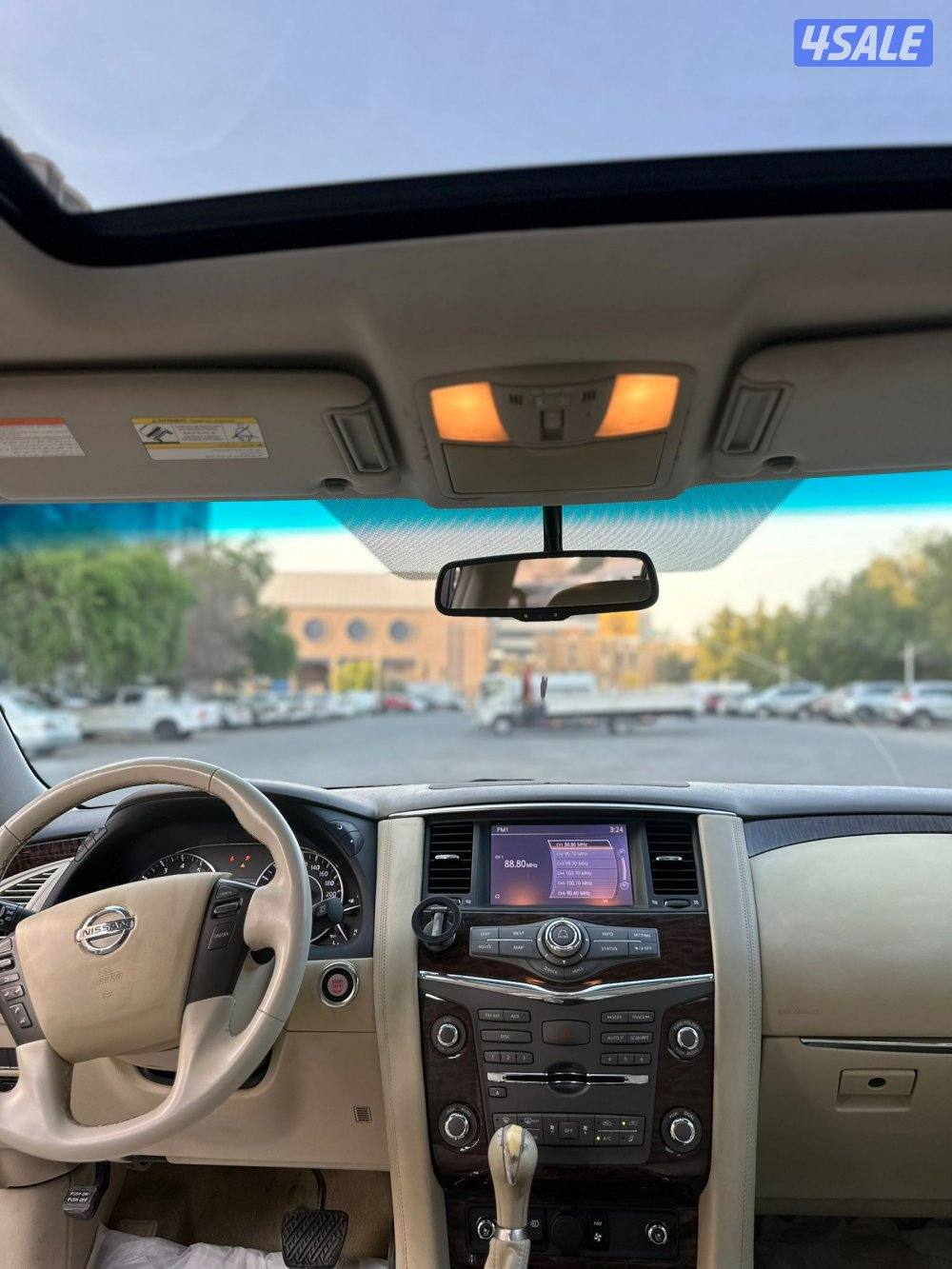 للبيع نيسان باترول  LE400 موديل 2012 عداد 299 شرط الفحص قير و ماكينه8