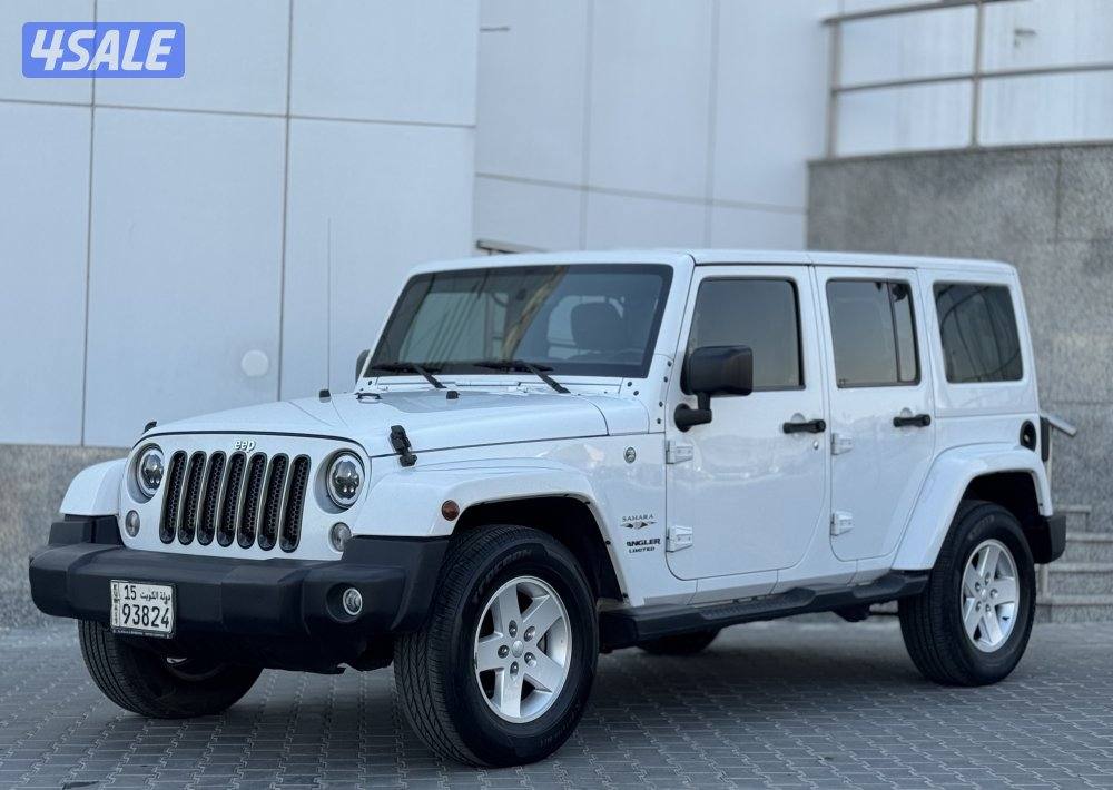 للبيع جيب رانجلر صحارا موديل 20172