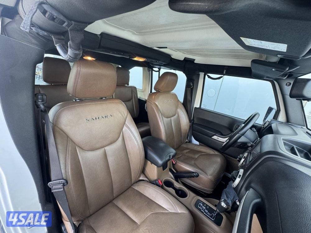 للبيع جيب رانجلر صحارا موديل 201712