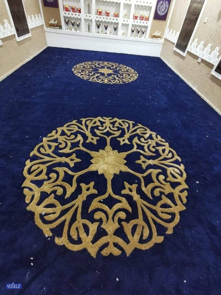 افضل انواع السجاد تركي سعودي نقشات حفر زل باركيه مساند15