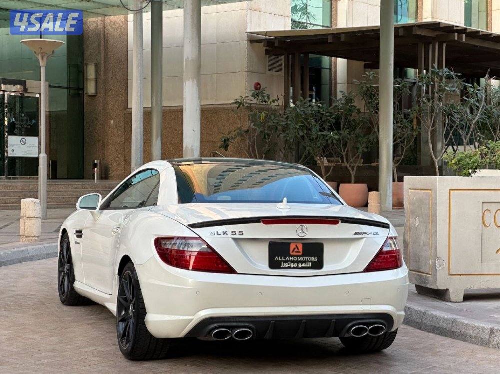 مرسيدسSLK55 AMG موديل2015 عداد104الف وارد البحرين سيرفس منتظم2