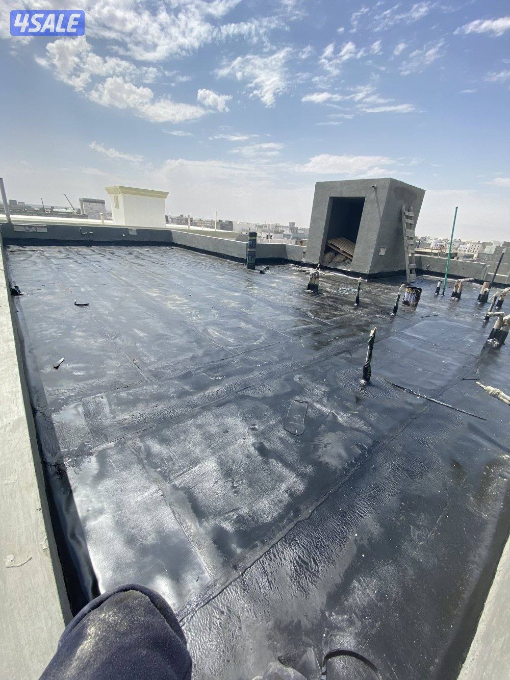 مقاول عازل جميع أنواع العازل ارش المريكي الفوم أسمنتي عازل طربال1