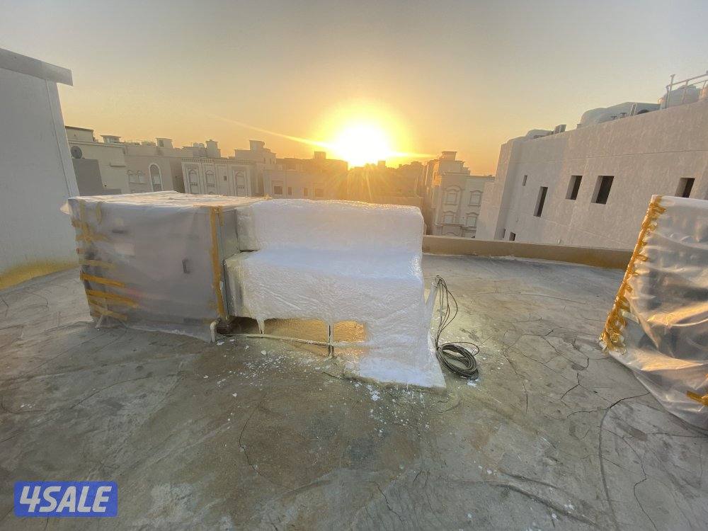 مقاول عازل جميع أنواع العازل ارش المريكي الفوم أسمنتي عازل طربال3