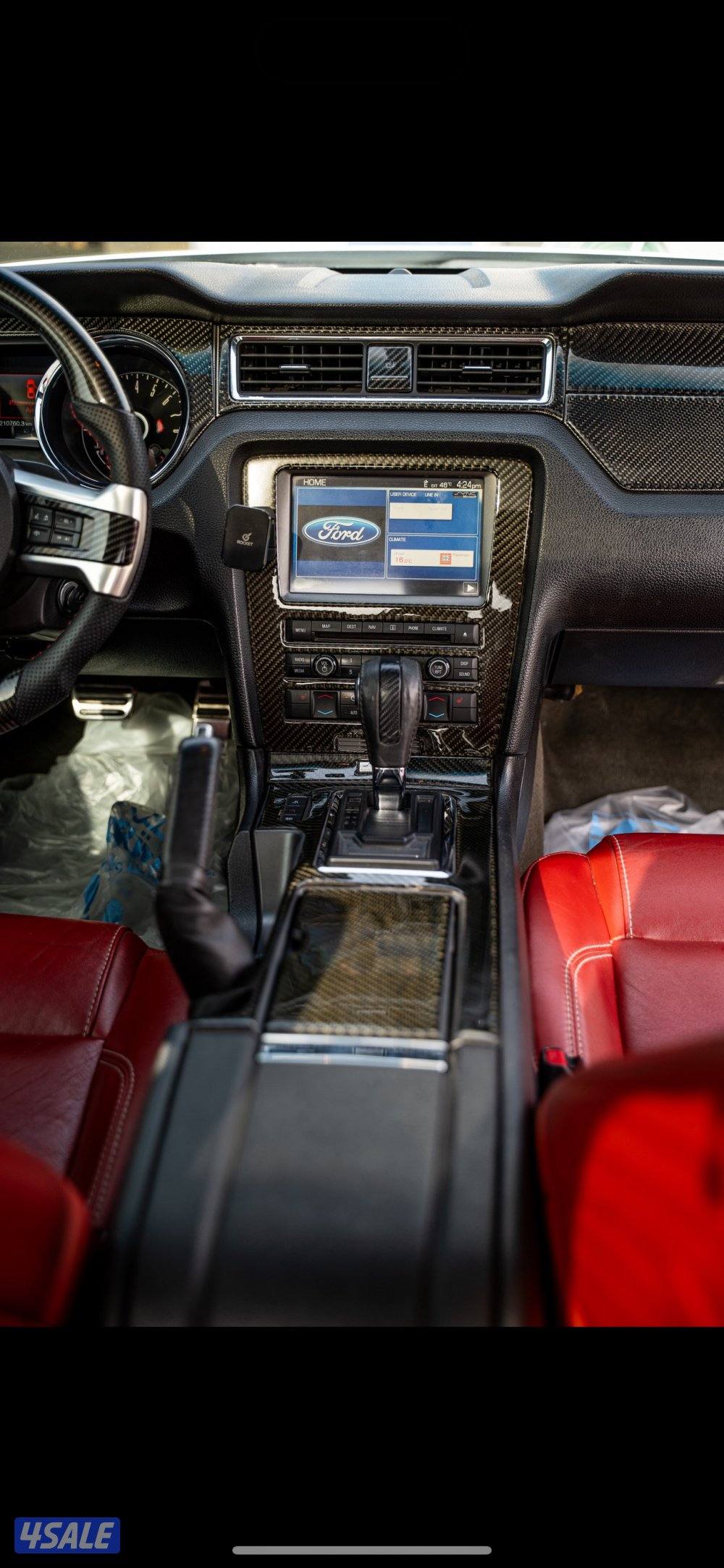 للبيع موستنغ ماشي 218 شاصي حكات ارضيه قمة النظافه9